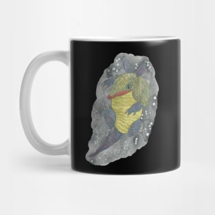 Intergalactic Baby Armadillo In Space Watercolor Mug